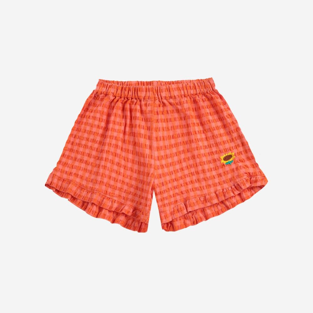 Bobo Choses / Vichy Ternede Shorts / Orange — billede 1