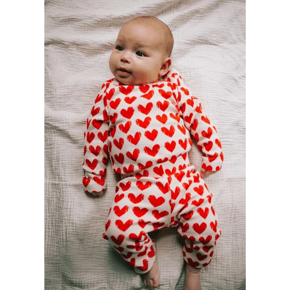 Daily Brat / Adore Leggings med hjerter — billede 2
