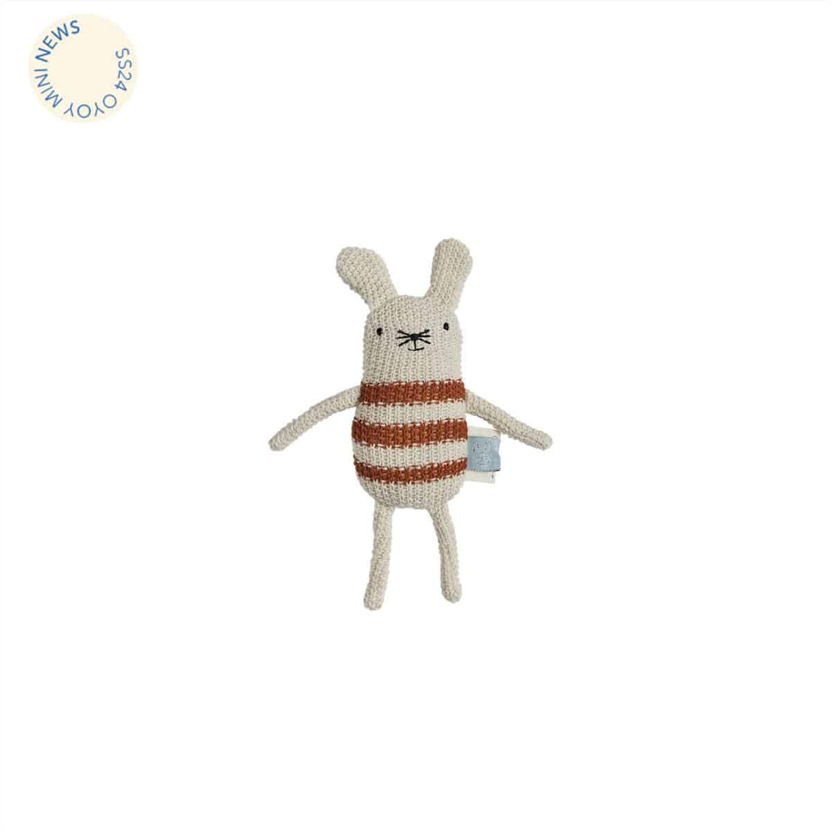 OYOY MINI / Strikket rangle / Musetti mus — billede 1
