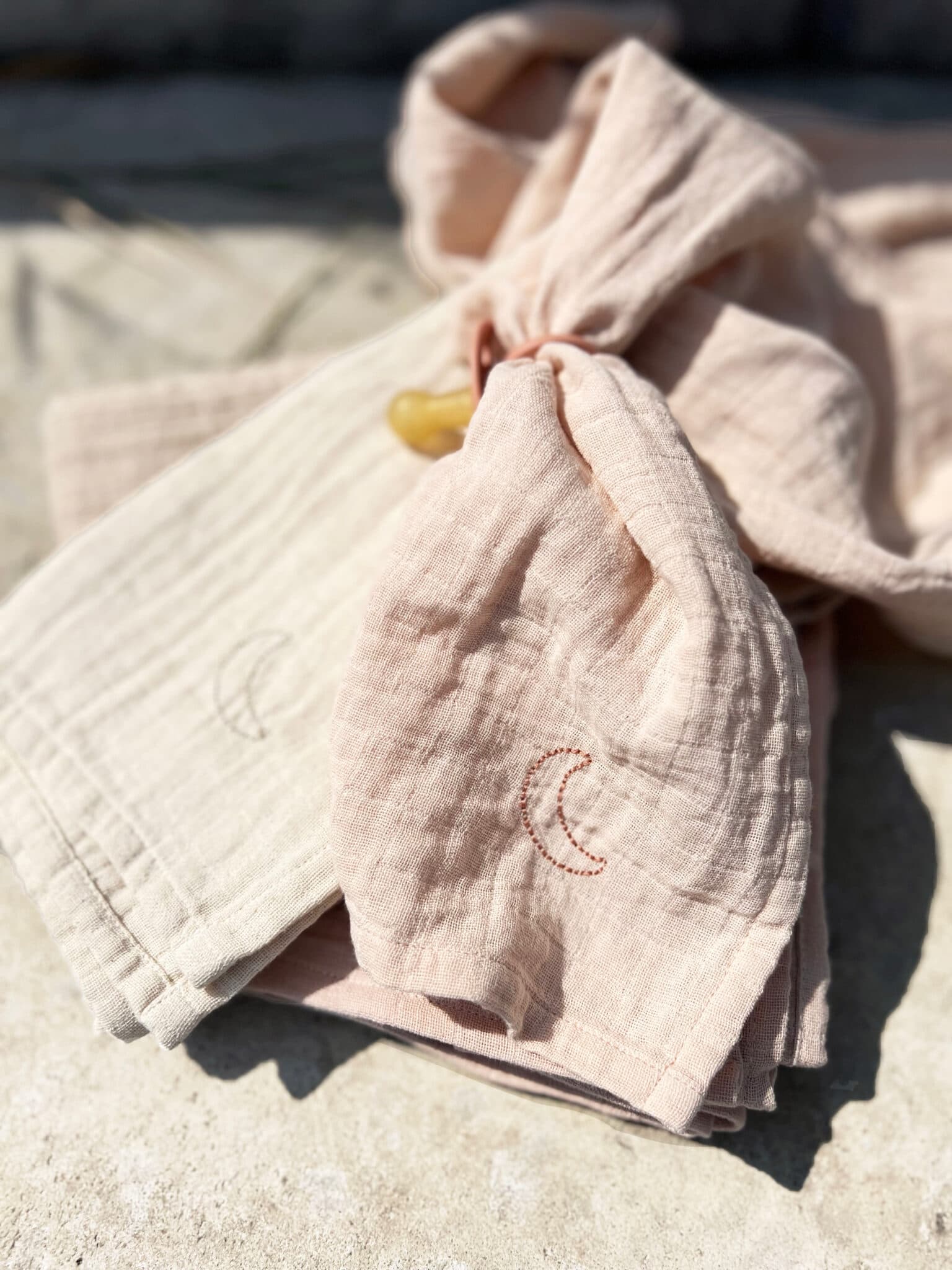 Moonboon / 2 pak stofbleer / Rose — billede 1