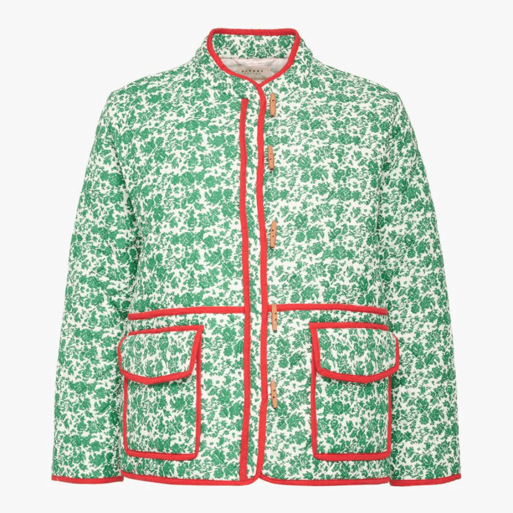 Sissel Edelbo / Adriane Quilted Jakke / Green Garden — billede 2