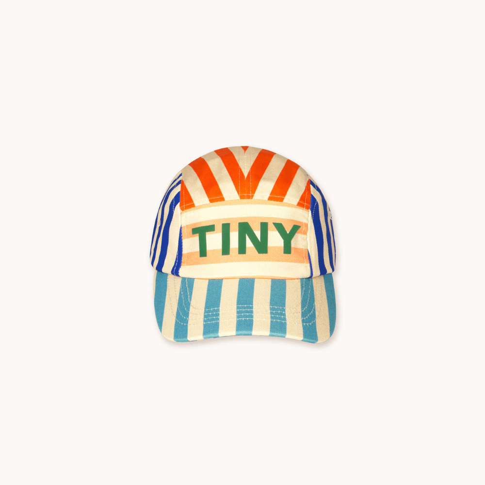 Tiny Cottons / Stribet Kasket / Ultramarine — billede 2