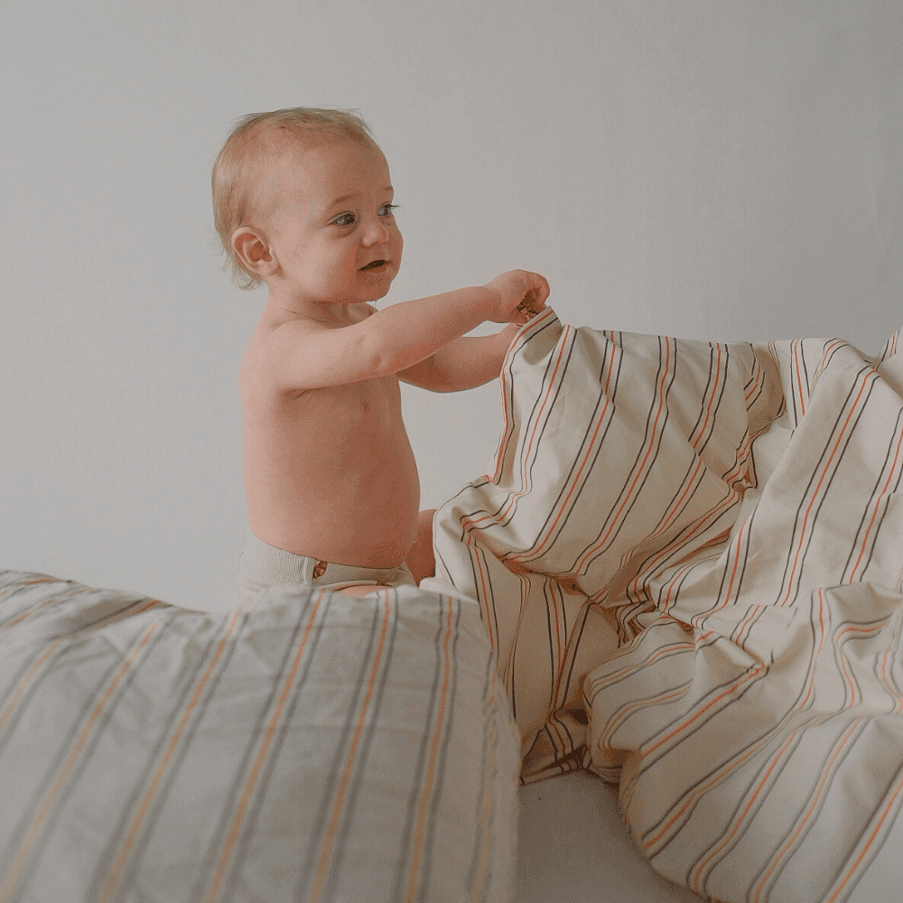 VACVAC studio / Baby sengetøj / seedpearl — billede 5