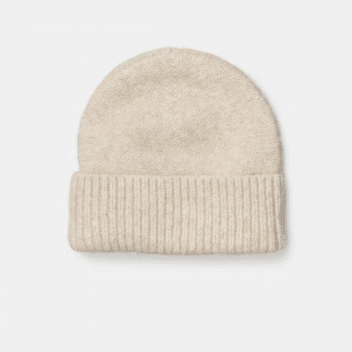 aiayu baby beanie lama-uld pure beige