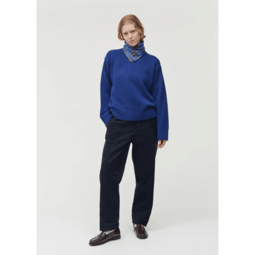 aiayu coco pants black navy corduroy