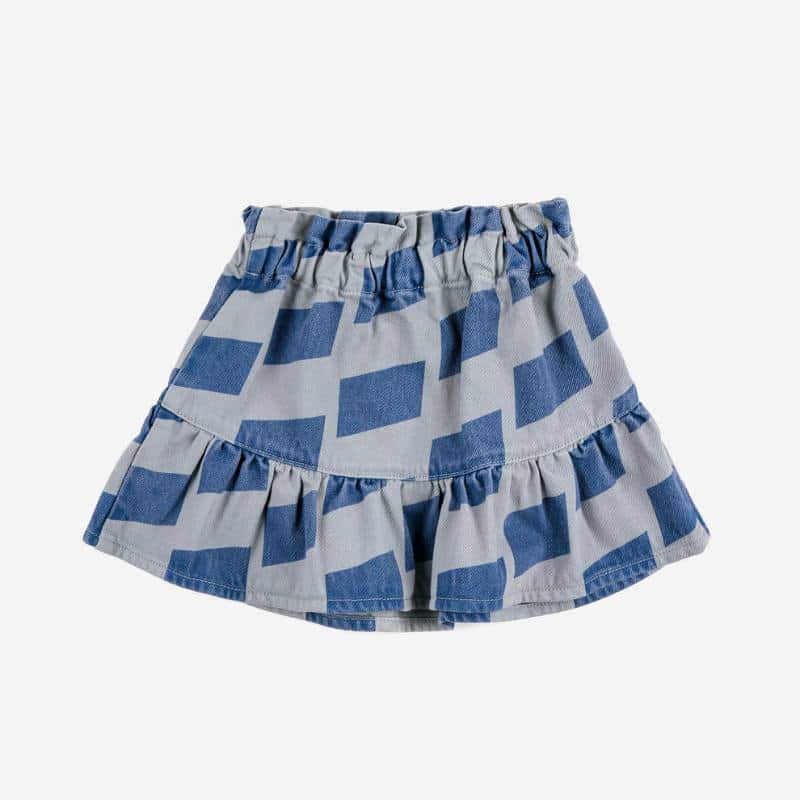 Bobo Choses / Checker all over woven skirt