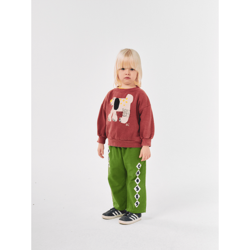 Bobo Choses sweatshirt hund bordeaux