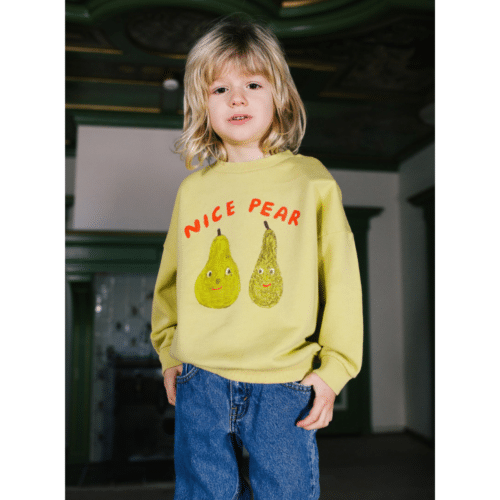 Daily Brat Nice pear sweatshirt lemonade