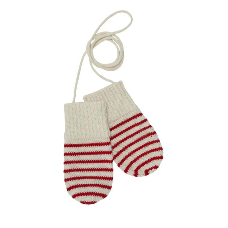 Fub baby mittens red