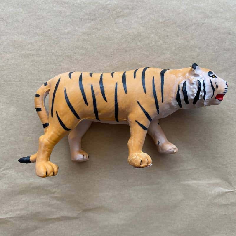 Green Rubber Toys tiger