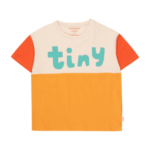 Tiny Cottons colour block t-shirt