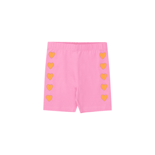 Tiny Cottons hjerte shorts leggings i pink