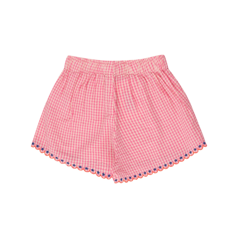 tiny cottons ternede shorts i lyserød. Vichy Checked dark pink.